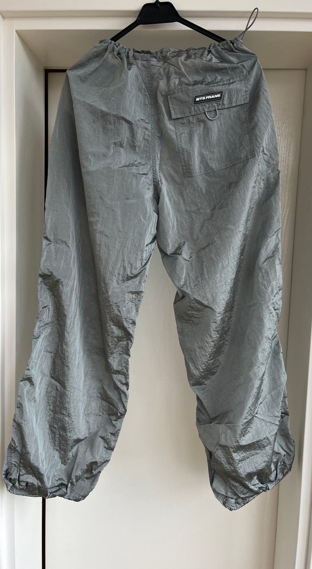 Gri Salaş Midi Pantolon - Görsel 2