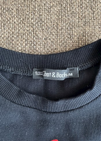 Kısa Kollu Kırmızı Ejderha Baskılı Goth Crop Top - Görsel 3