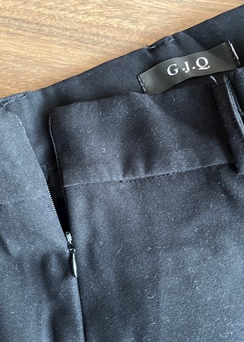 Kadın Siyah Pileli Mini Etek - Görsel 3