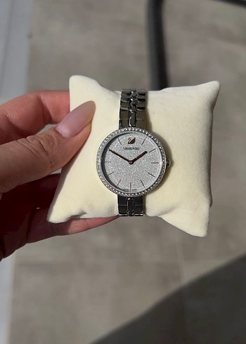 Swarovski Kadın Gri Parlak Saat - Görsel 2
