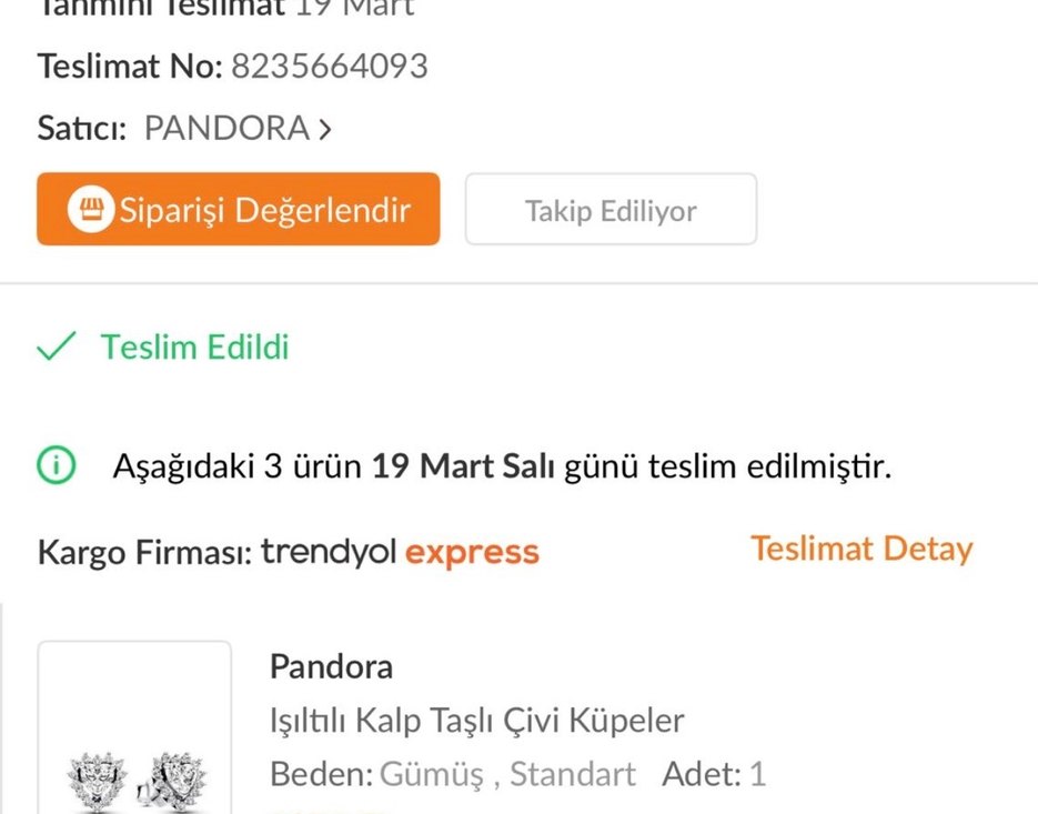 Pandora Beyaz Taşlı Kadın Yüzük - Görsel 3
