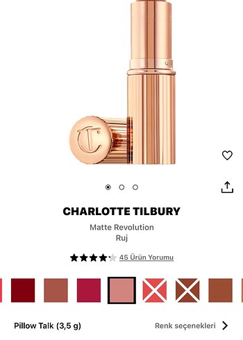 Charlotte Tilburry Pillow Talk Original Ruj - Görsel 5