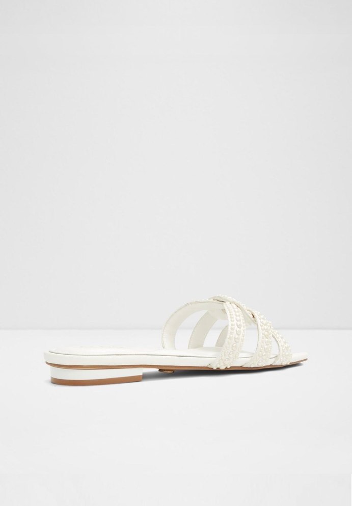 ALDO-İnci Detaylı Beyaz Kadın Terlik - Görsel 2