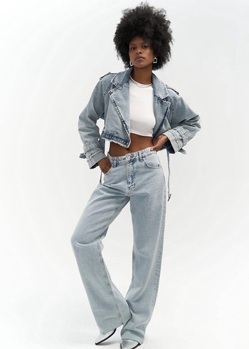 Mai Collection Denim Kadın Jean Pantolon - Görsel 4