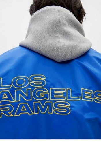 Pull & Bear Los Angeles Rams Ceket - Görsel 8