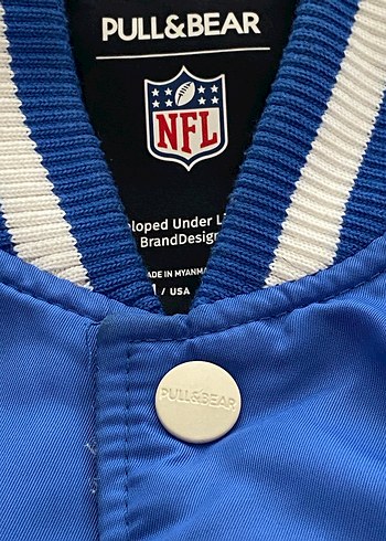 Pull & Bear Los Angeles Rams Ceket - Görsel 5