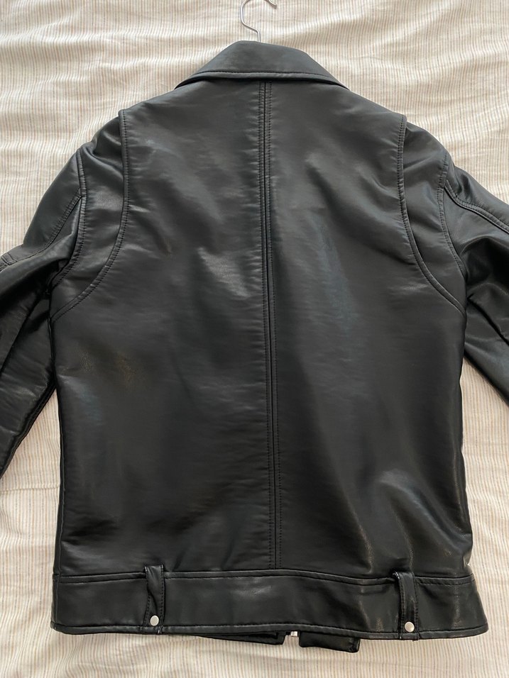 ZARA SUNİ DERİ BIKER CEKET - Görsel 2