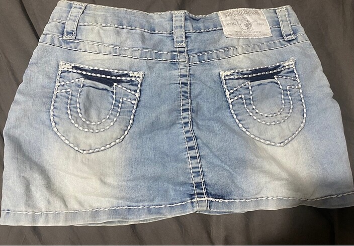 true religion y2k mini etek