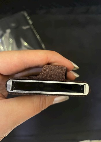 Kahverengi Yılan Desenli Erkek Cüzdan - Görsel 2