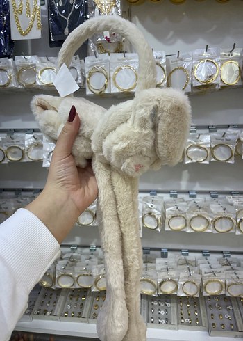 Hareketli Kulaklı Peluş Kulaklık - Görsel 4