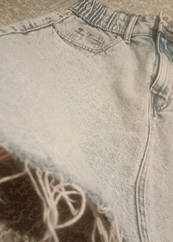 çocuk Denim Mini Etek - Görsel 2