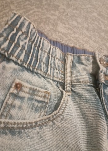 çocuk Denim Mini Etek - Görsel 4