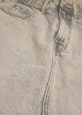 çocuk Denim Mini Etek - Görsel 3