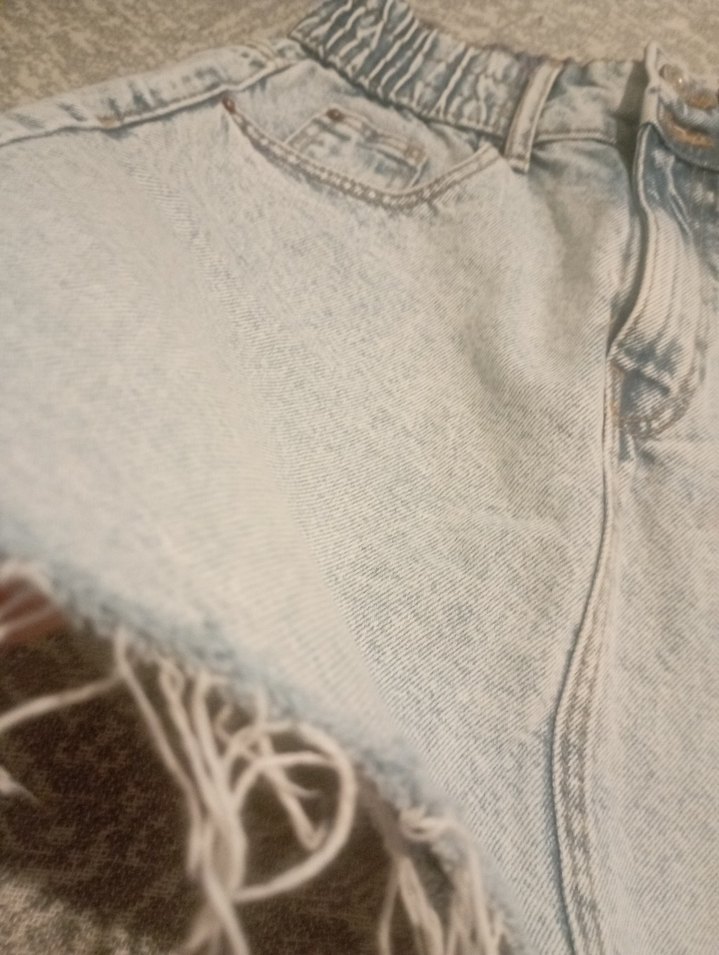 çocuk Denim Mini Etek - Görsel 2