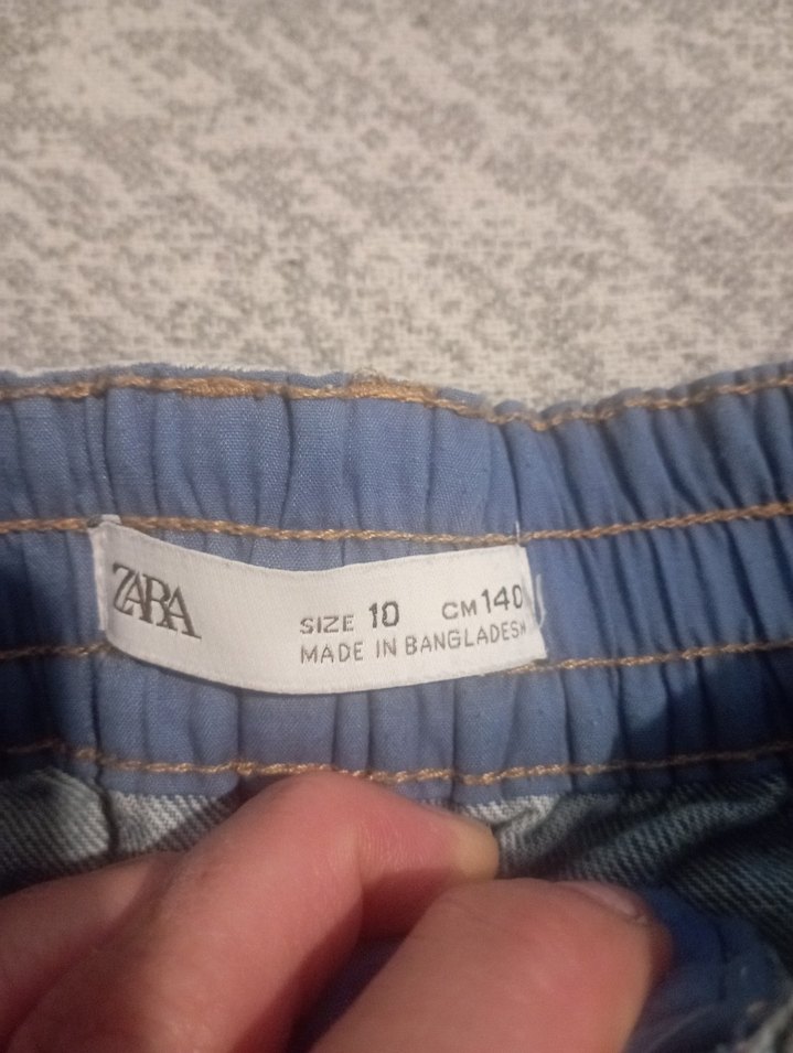 çocuk Denim Mini Etek - Görsel 5