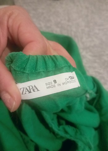 temiz keten kumaş çocuk elbisesi - Görsel 4