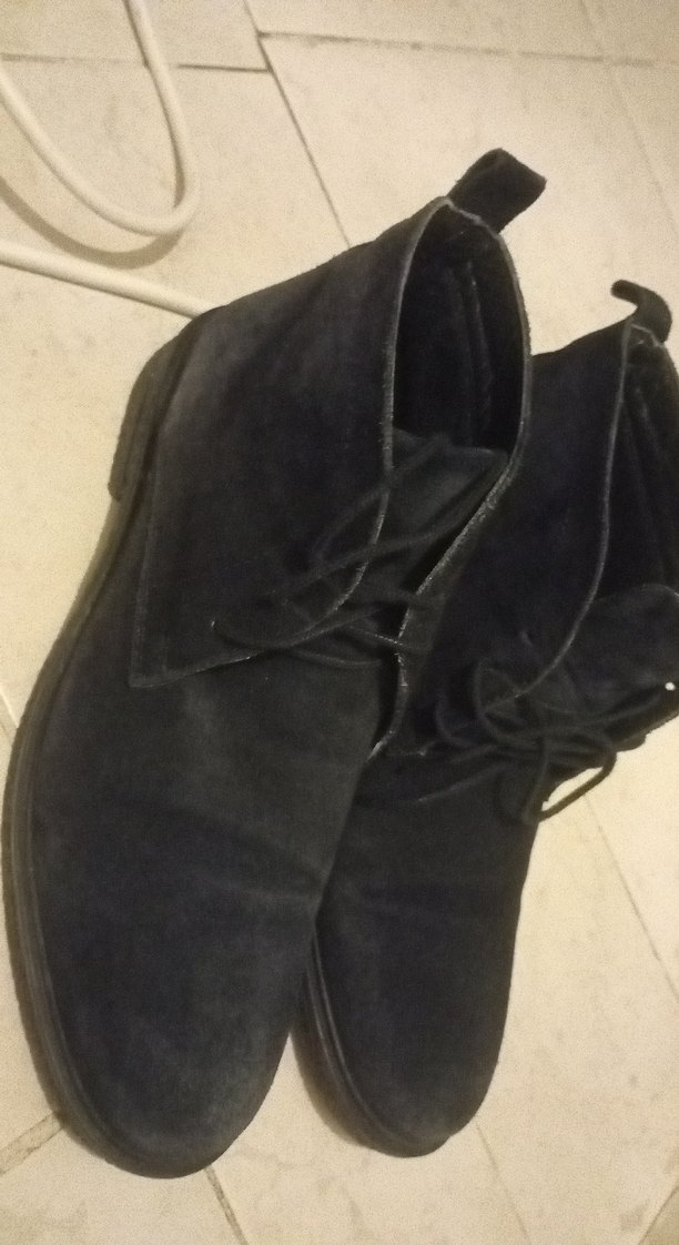 lacivert Süet Erkek Botlar - Görsel 2