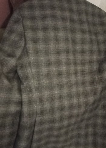 Gri Erkek Regular Fit Ceket kol boyu 58 cm boyu 69cm bel 44 cm - Görsel 5