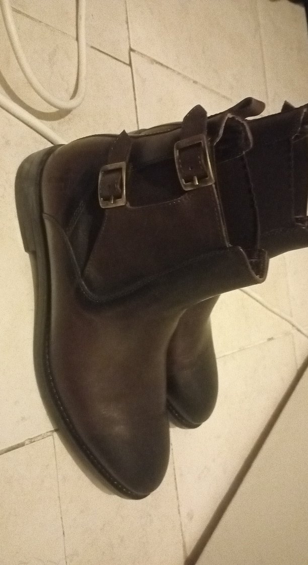 Klasik Tarz Kahverengi Erkek Bot markası twveen - Görsel 2