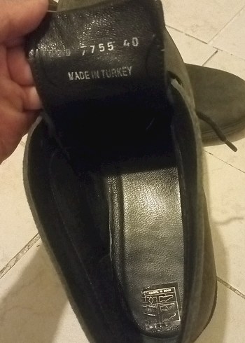 Erkek yeşil Süet Bot - Görsel 4