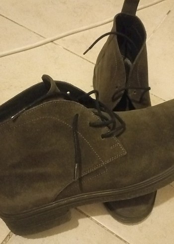 Erkek yeşil Süet Bot - Görsel 2