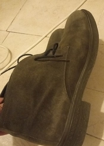 Erkek yeşil Süet Bot - Görsel 3