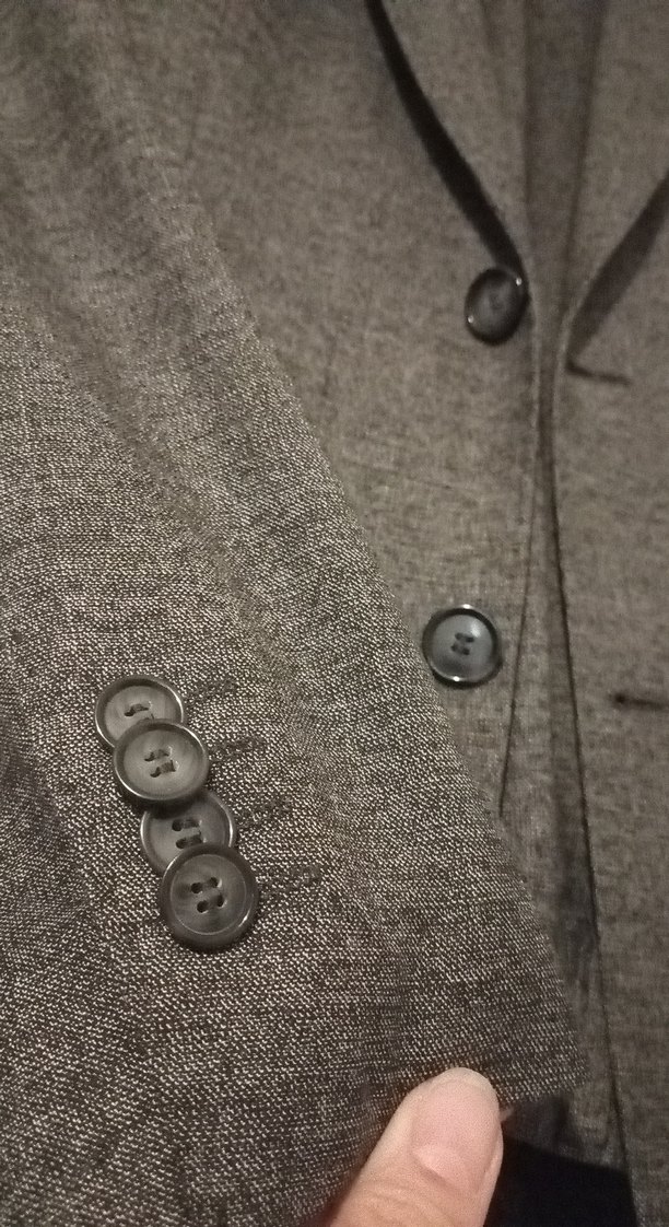 grii Erkek Ceket, Düğmeli, Klasik Kesim - Görsel 4