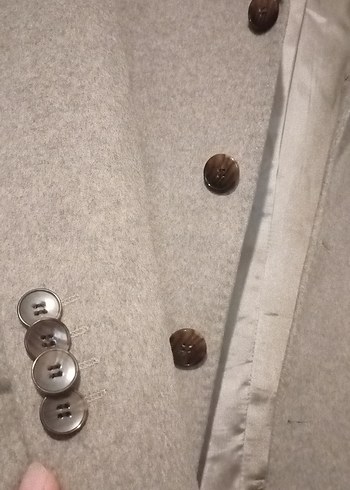 kaşe kumaş erkek kaban - Görsel 4