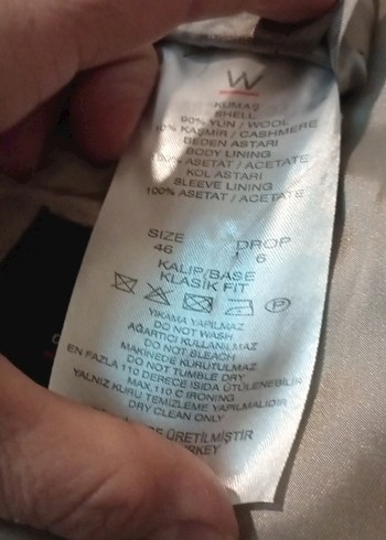 kaşe kumaş erkek kaban - Görsel 8