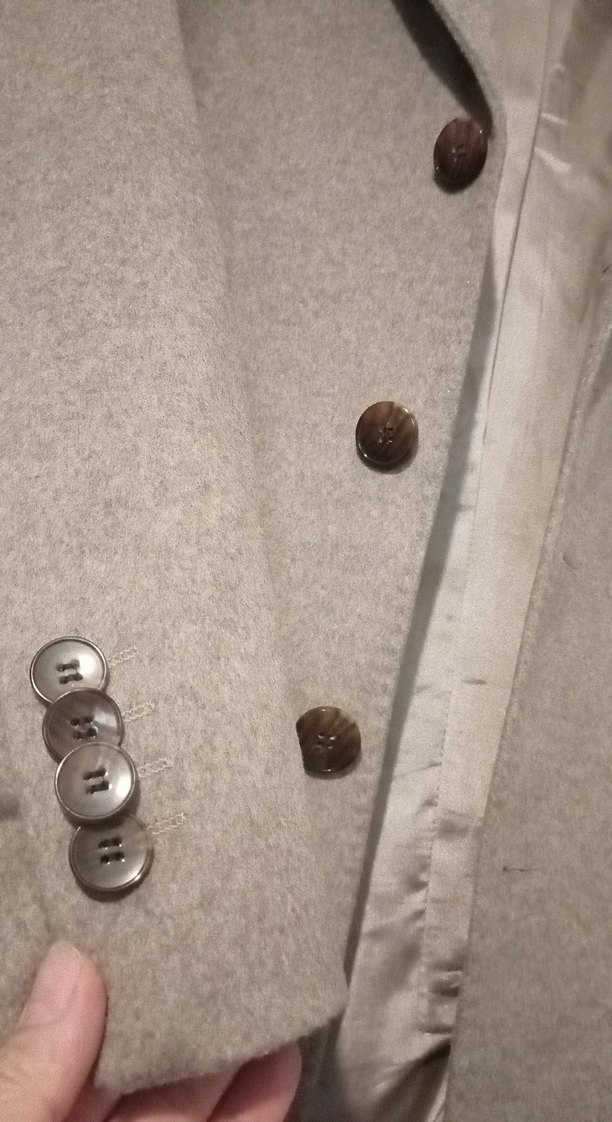 kaşe kumaş erkek kaban - Görsel 4