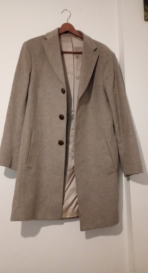 kaşe kumaş erkek kaban - Görsel 3