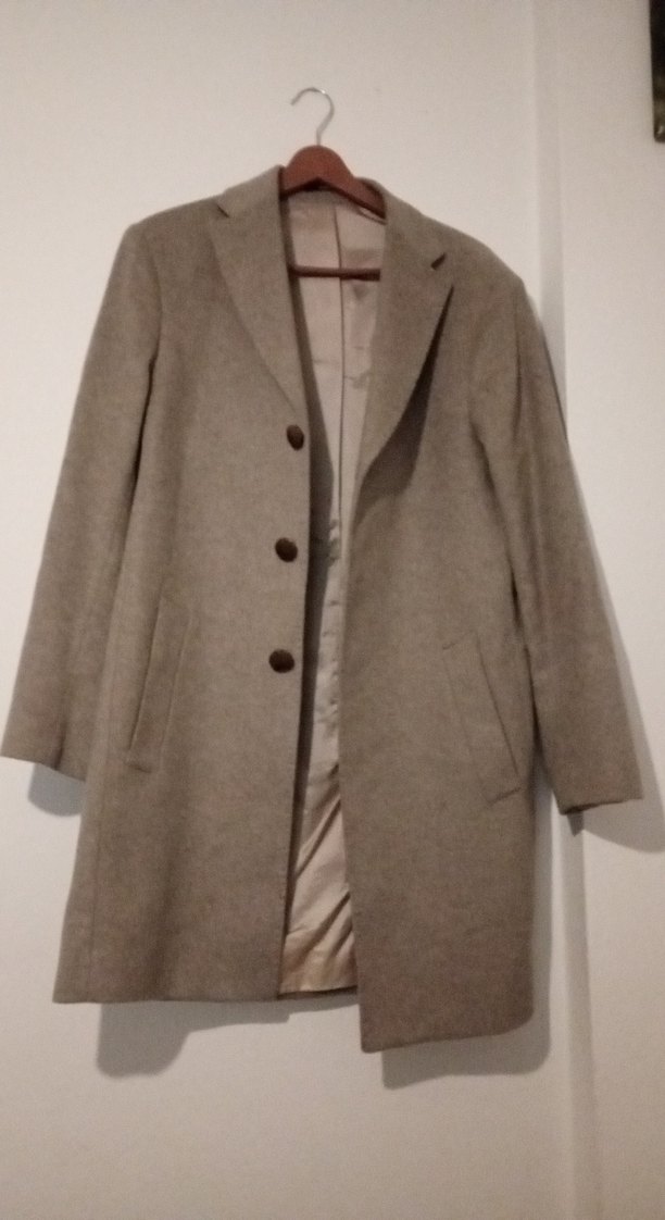 kaşe kumaş erkek kaban - Görsel 2