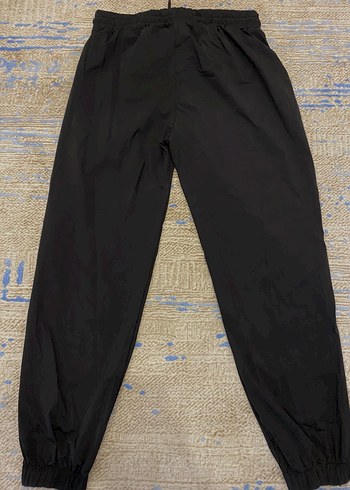 Siyah Rahat Kesim Kadın poşet eşofman - Görsel 2