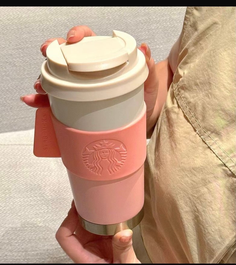 Yeşil Starbucks Termos Matara - Görsel 3