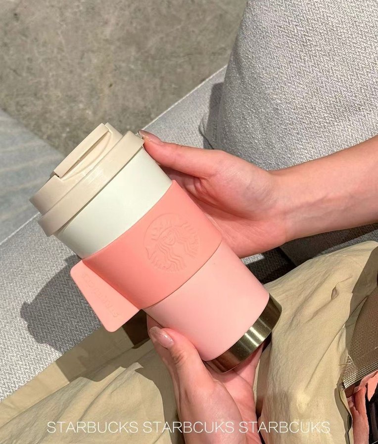 Yeşil Starbucks Termos Matara - Görsel 4