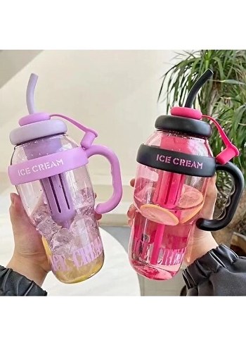 Pembe Silikon Kulplu - Görsel 2