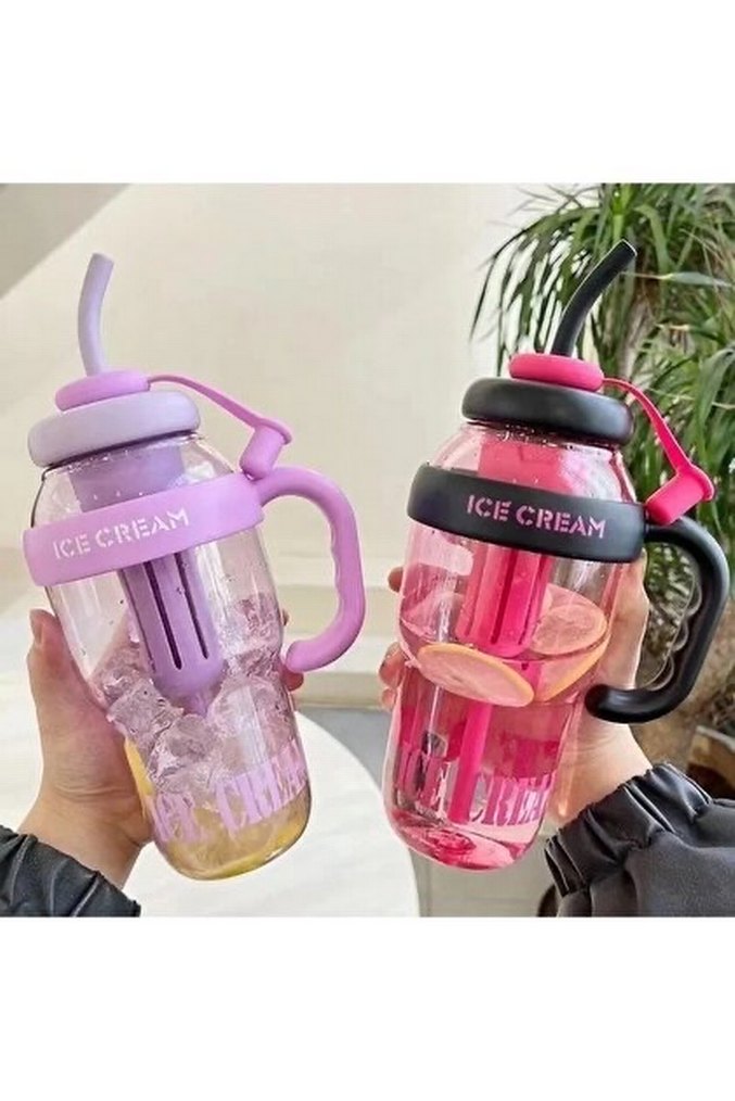 Pembe Silikon Kulplu - Görsel 2