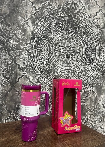 Barbie Renkli  Termosu - Görsel 3