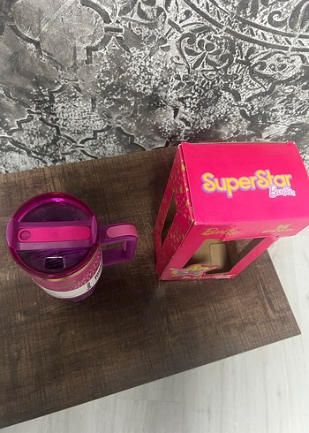 Barbie Renkli  Termosu - Görsel 2