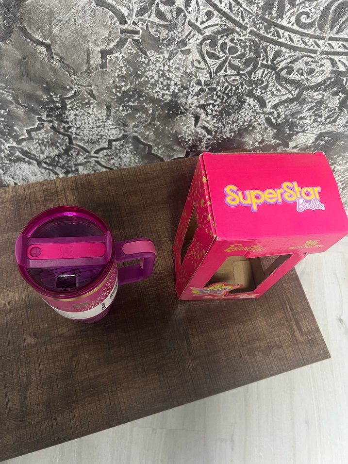 Barbie Renkli  Termosu - Görsel 2