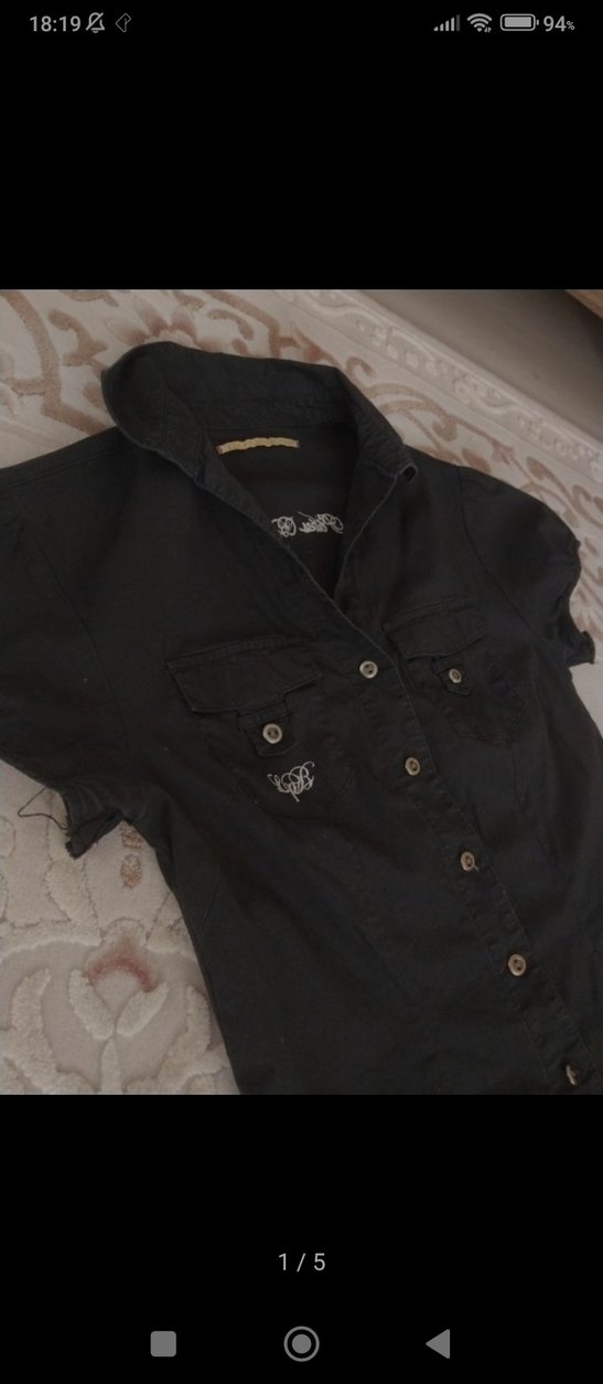 Düğmeli Siyah Gotik Midi Kadın elbise - Görsel 3