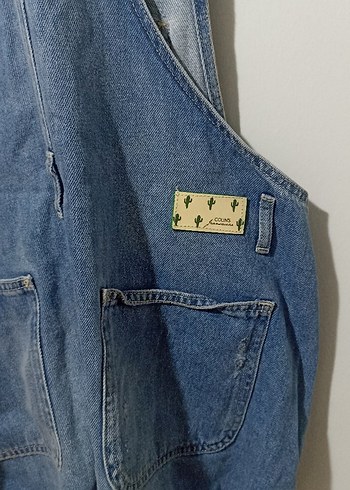 Colin's Kadın Kot Tulum Şort Askılı - Görsel 7