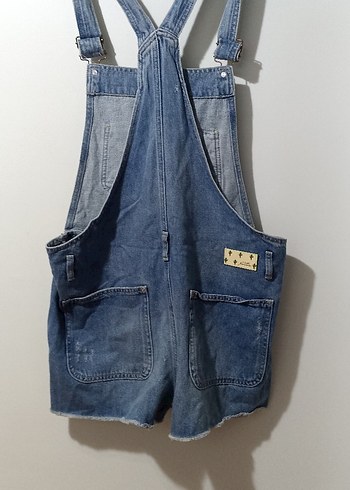 Colin's Kadın Kot Tulum Şort Askılı - Görsel 8