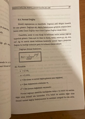 İstatistiğe Giriş - Çözümlü Sorular Kitabı - Görsel 4