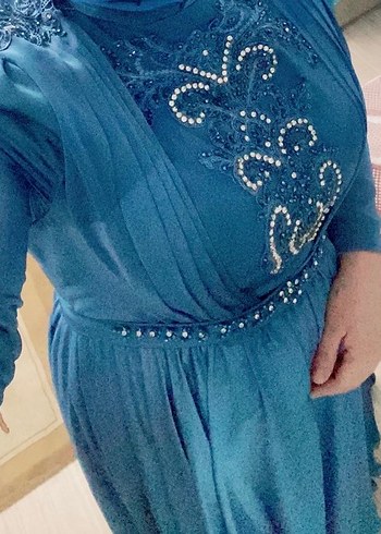 42 44 beden abiye - Görsel 5