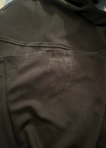 Uzun Siyah Drapeli Kadın esnek  Elbise - Görsel 3