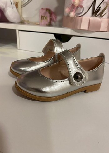 Kız Çocukları İçin Tokalı Bale Ayakkabısı - Görsel 2