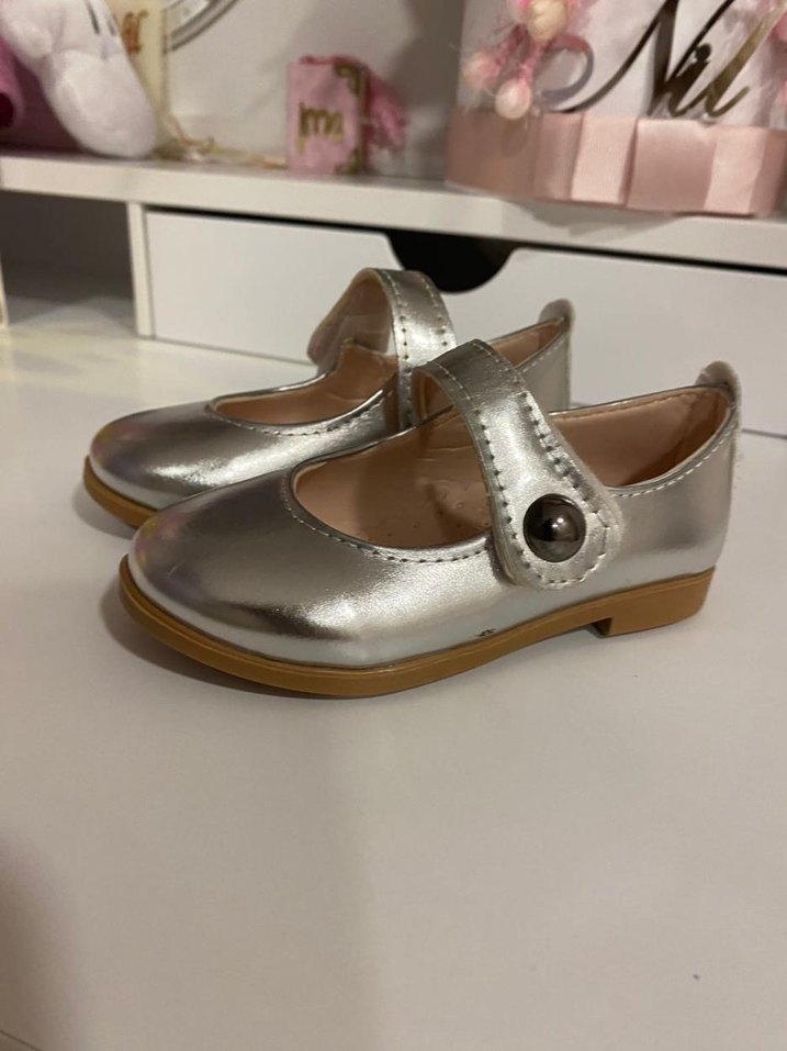 Kız Çocukları İçin Tokalı Bale Ayakkabısı - Görsel 2