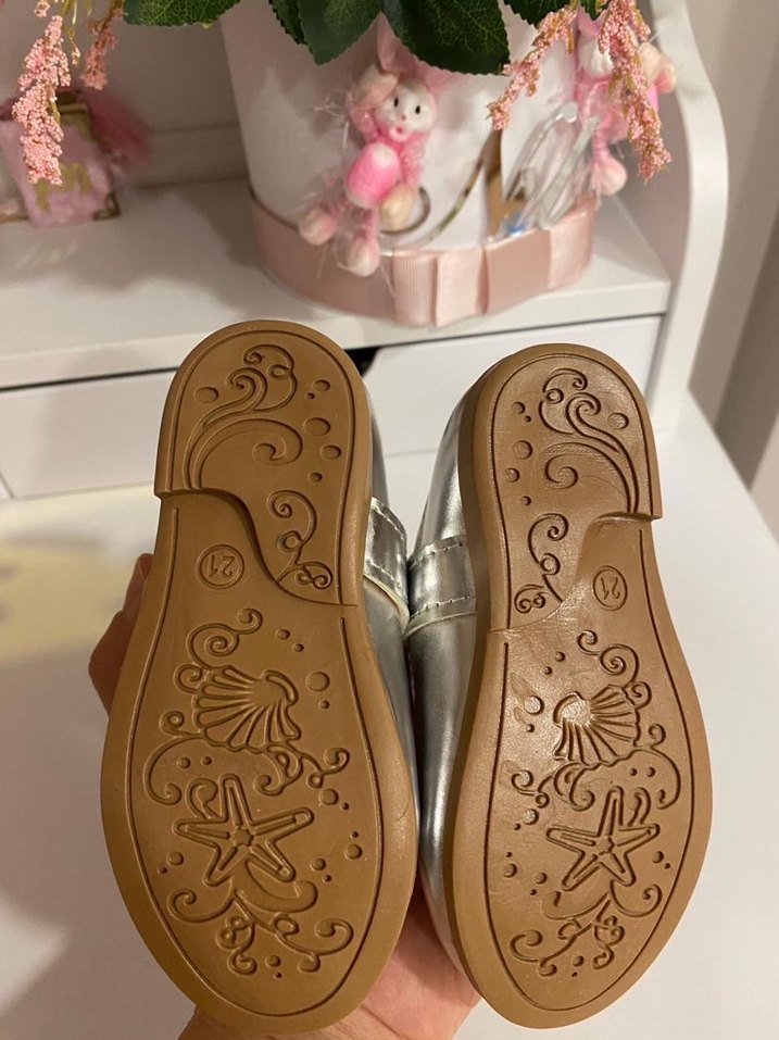 Kız Çocukları İçin Tokalı Bale Ayakkabısı - Görsel 3