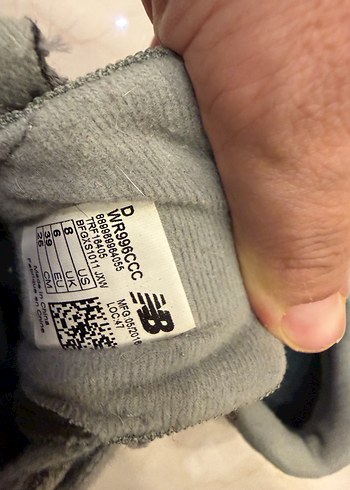 Gri New Balance Kadın Spor Ayakkabı - Görsel 3